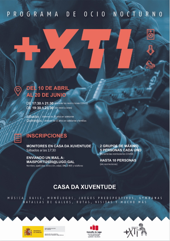 Cartel Actividades +XTI